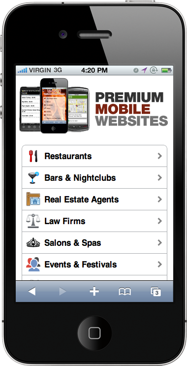 Mobile Websites
